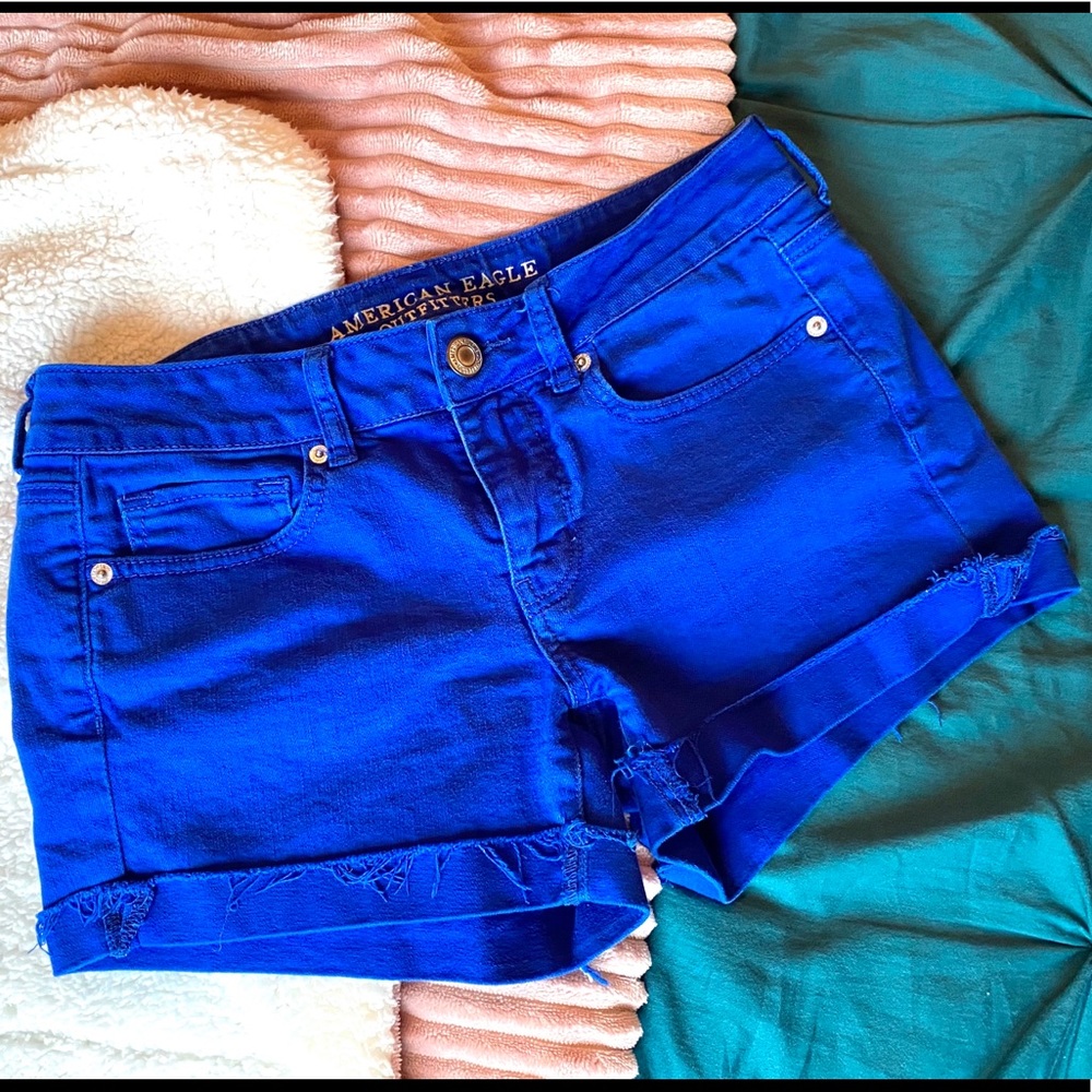 Royal blue shorts - American Eagle